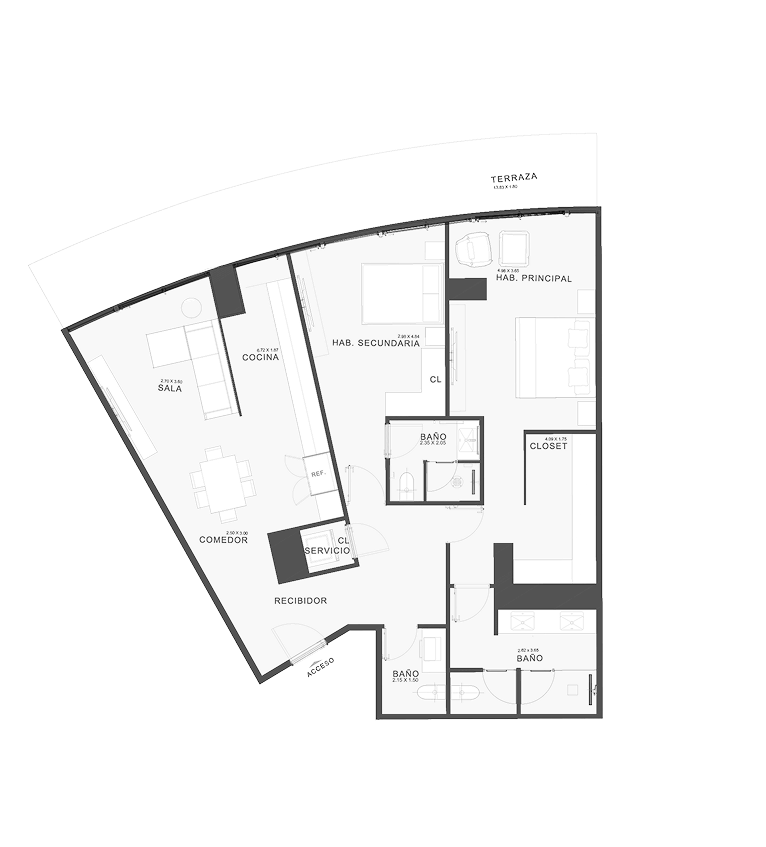 Plano Departamento B