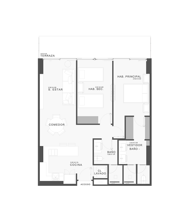 Plano Departamento A1